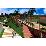 Colocador de piso tátil