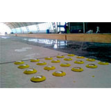 Colocador de piso tátil