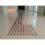 Instalações para pisos táteis