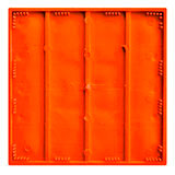 Pisos táteis de PVC argamassado