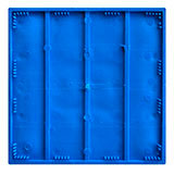 Pisos táteis de PVC argamassado