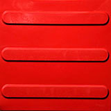 Piso Tátil em PVC para Deficientes Visuais