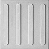 Pisos táteis na Zona Oeste