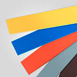 Sinalizações visuais em degraus